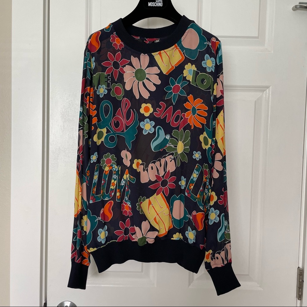 Love Moschino Silk Blouse